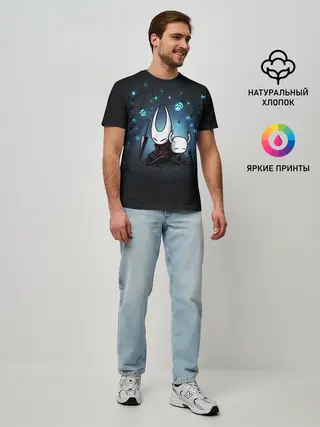 Мужская базовая футболка / Hollow Knight