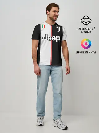 Мужская базовая футболка / Dybala home 19-20