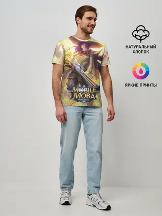 Мужская базовая футболка / Mobile legends