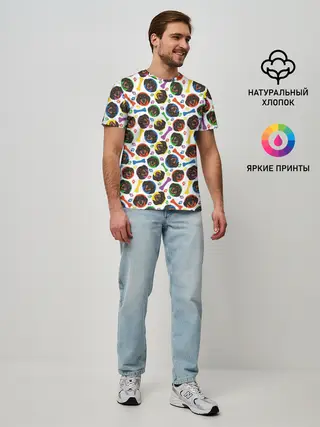 Мужская базовая футболка / Такса