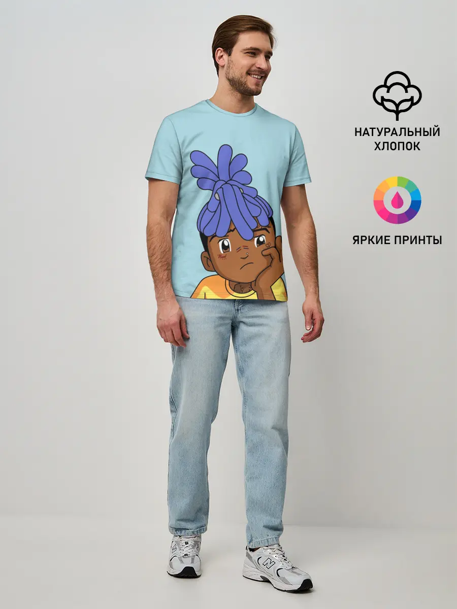 Мужская базовая футболка / xxxtentacion