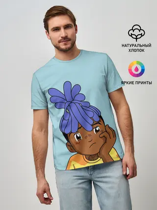 Мужская базовая футболка / xxxtentacion