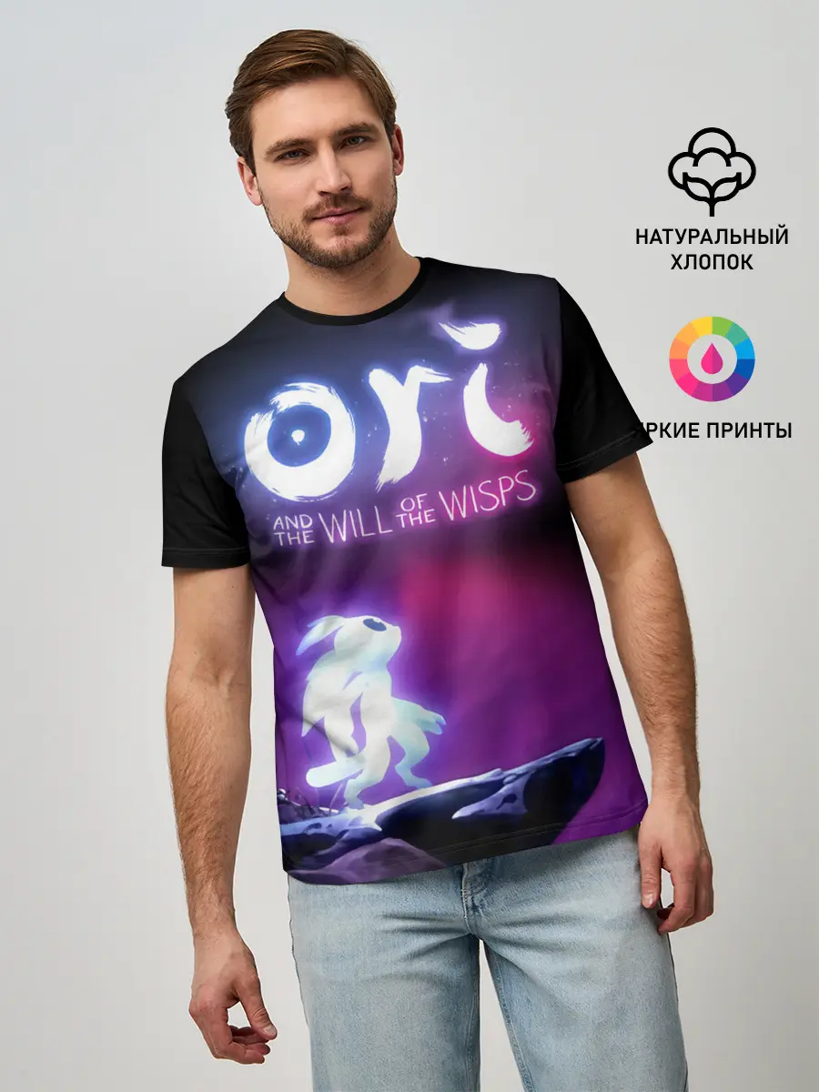 Мужская базовая футболка / Ori and the Will of the Wisps