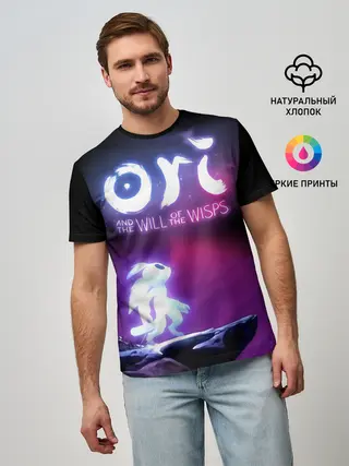 Мужская базовая футболка / Ori and the Will of the Wisps
