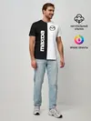 Мужская базовая футболка / Mazda