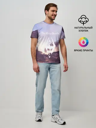 Мужская базовая футболка / THE ELDER SCROLLS