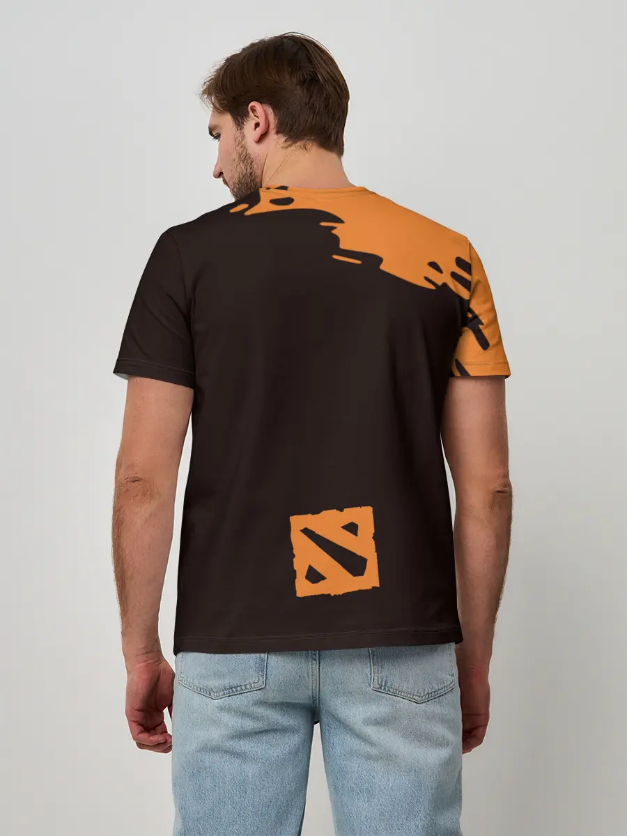 Мужская базовая футболка / Огр | Dota 2