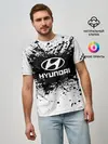 Мужская базовая футболка / Hyundai