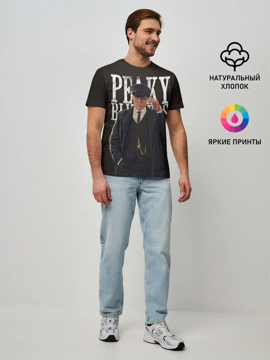 Мужская базовая футболка / Томас Шелби лидер ОК