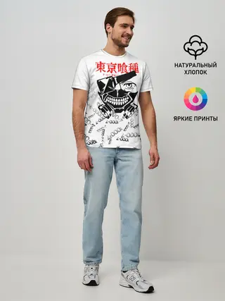 Мужская базовая футболка / TOKYO GHOUL