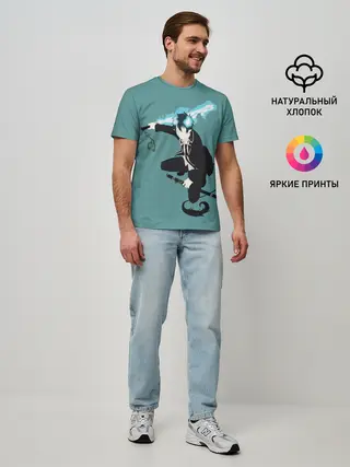 Мужская базовая футболка / Rin Okumura