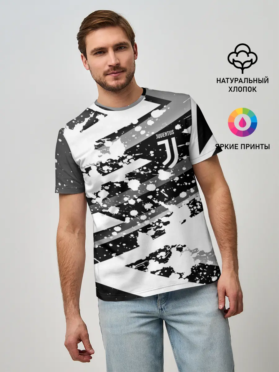 Мужская базовая футболка / Juventus