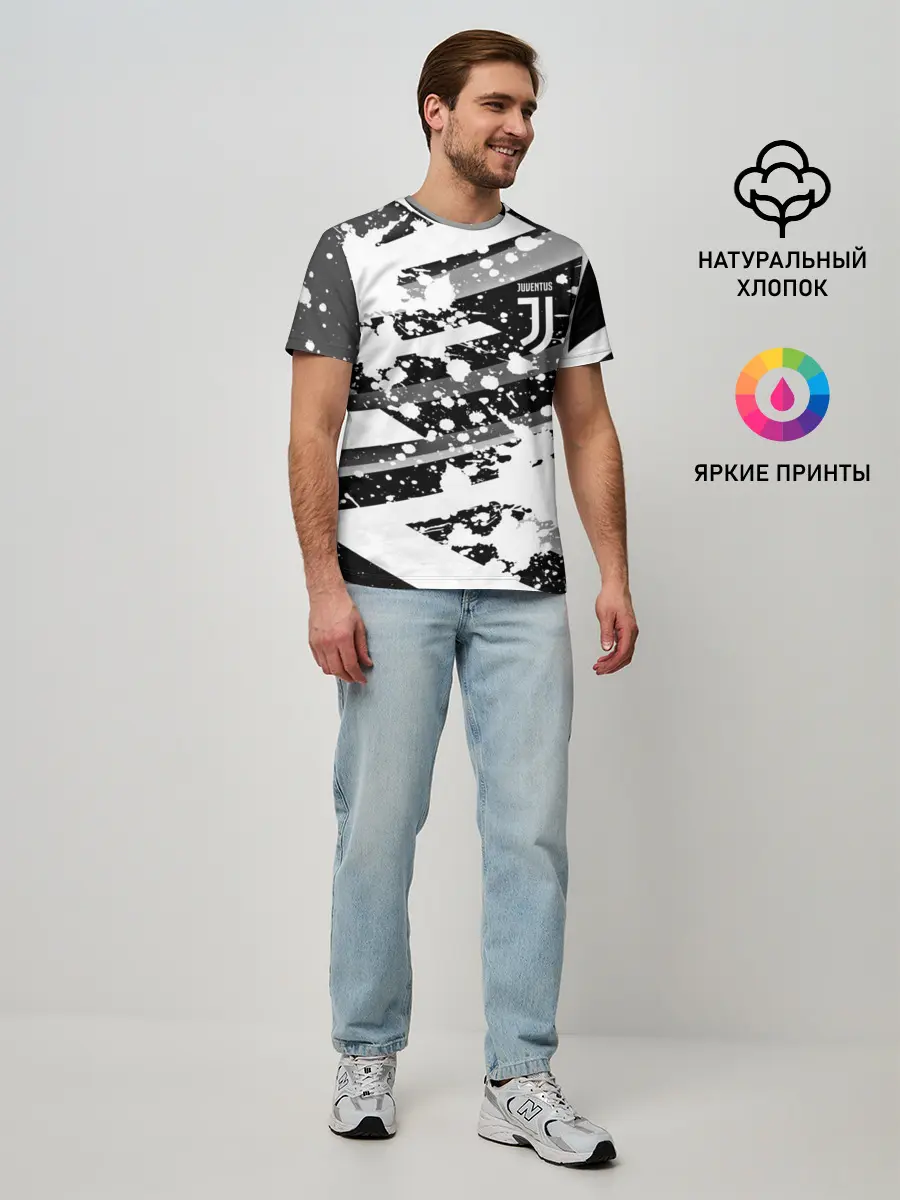 Мужская базовая футболка / Juventus
