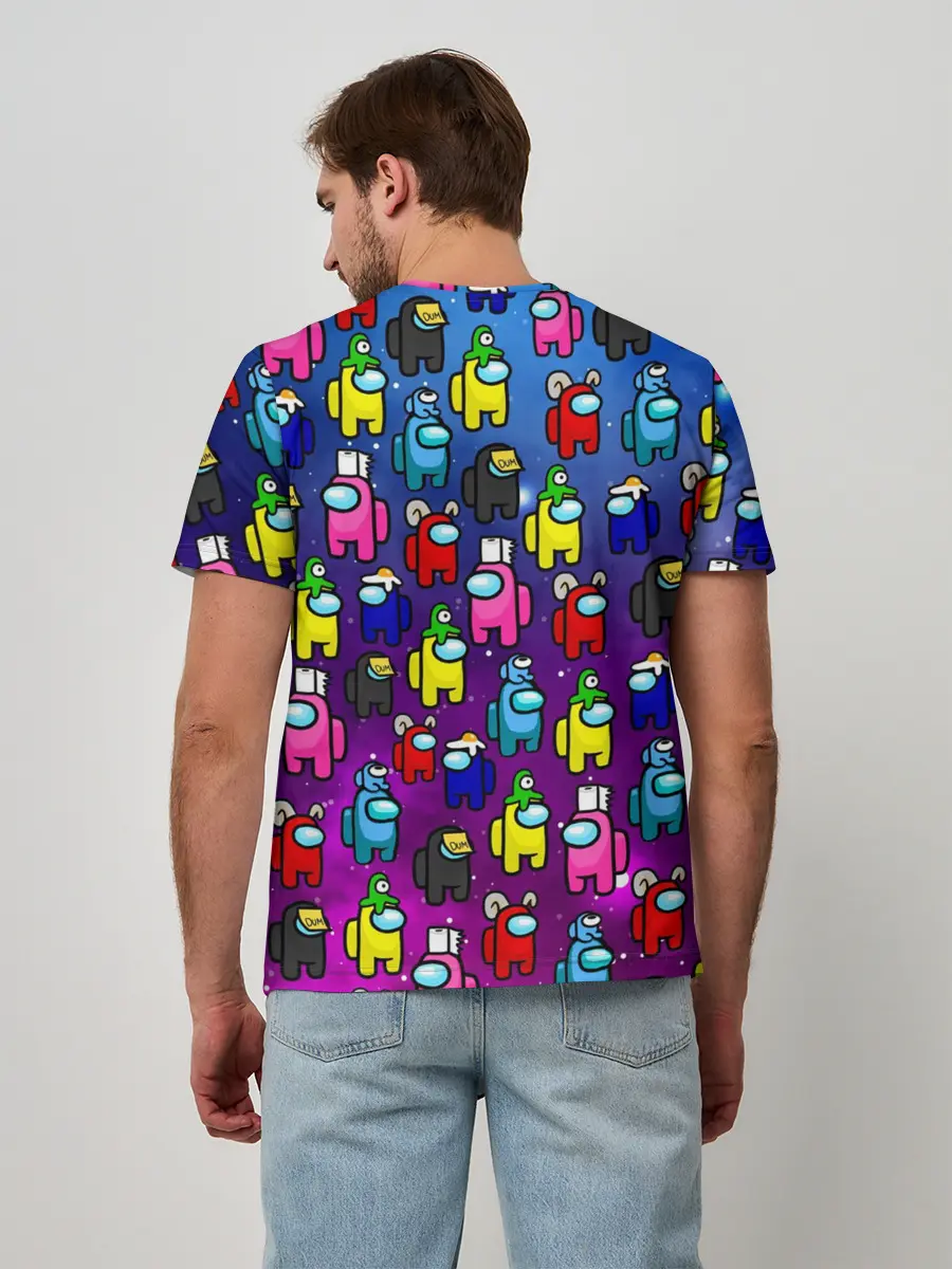 Мужская базовая футболка / AMONG US