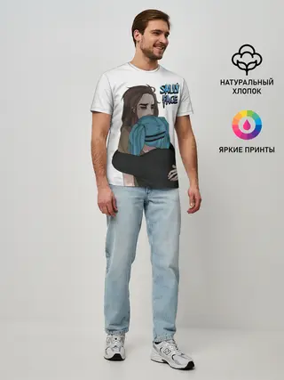 Мужская базовая футболка / Sally Face