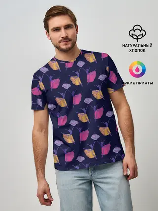 Мужская базовая футболка / Балерины в танце