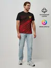 Мужская базовая футболка / Russia Sport 2018 uniform
