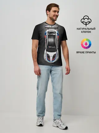 Мужская базовая футболка / BMW M Power