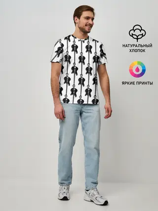 Мужская базовая футболка / GUITAR ELECTRIC