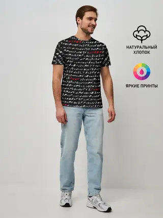 Мужская базовая футболка / CyberPunk 2077