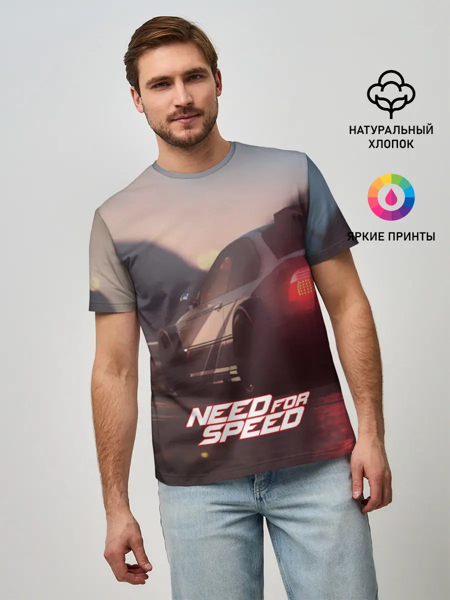 Мужская базовая футболка / NFS