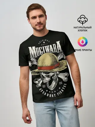 Мужская базовая футболка / MUGIWARA ONE PIECE