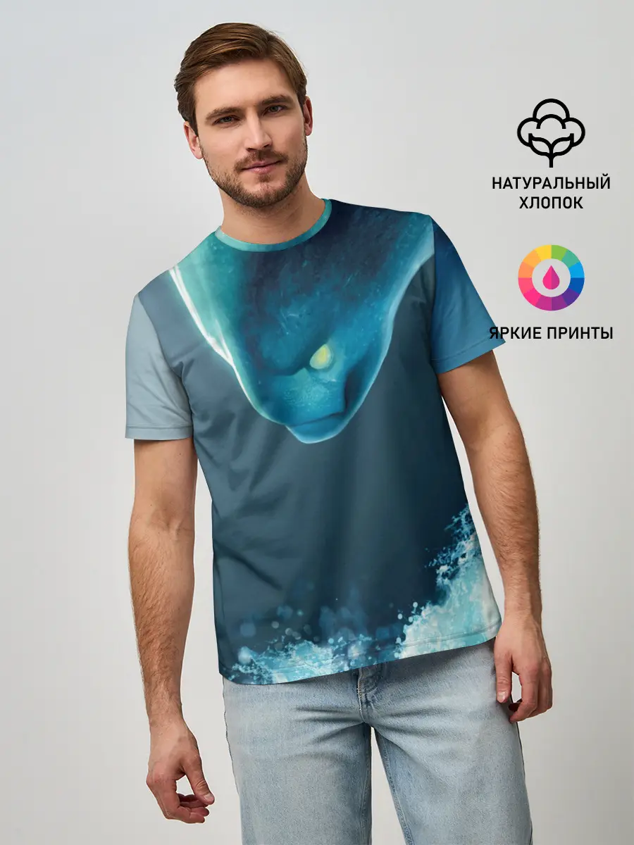 Мужская базовая футболка / DOTA 2 Morphling
