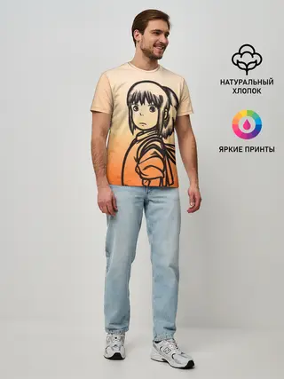 Мужская базовая футболка / Тихиро Огино