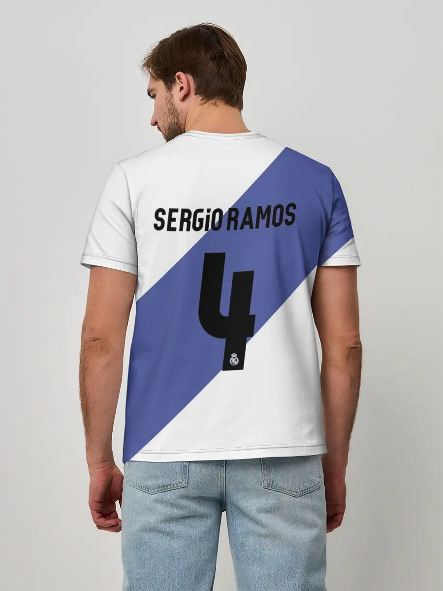 Мужская базовая футболка / Реал