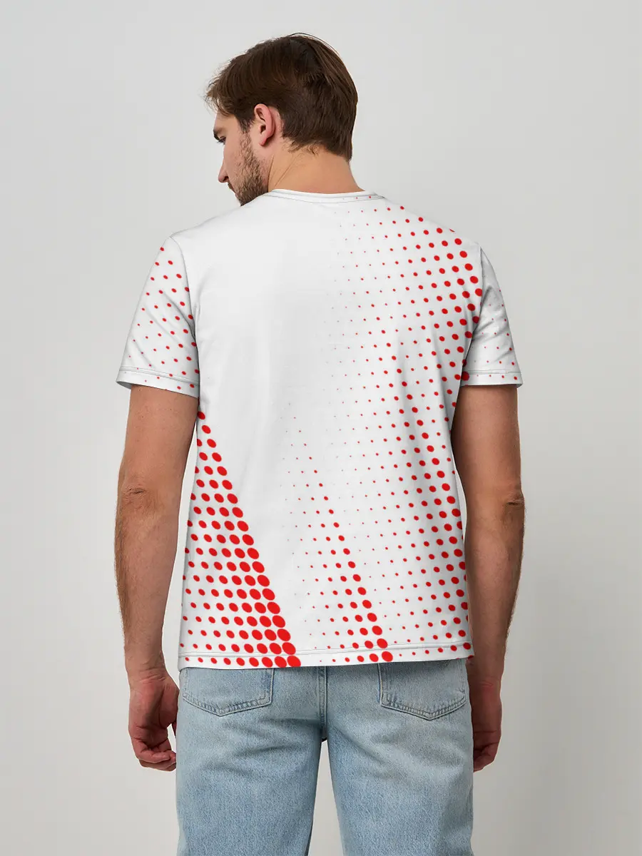 Мужская базовая футболка / AC MILAN / МИЛАН