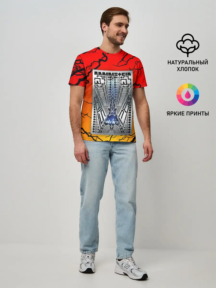 Мужская базовая футболка / RAMMSTEIN