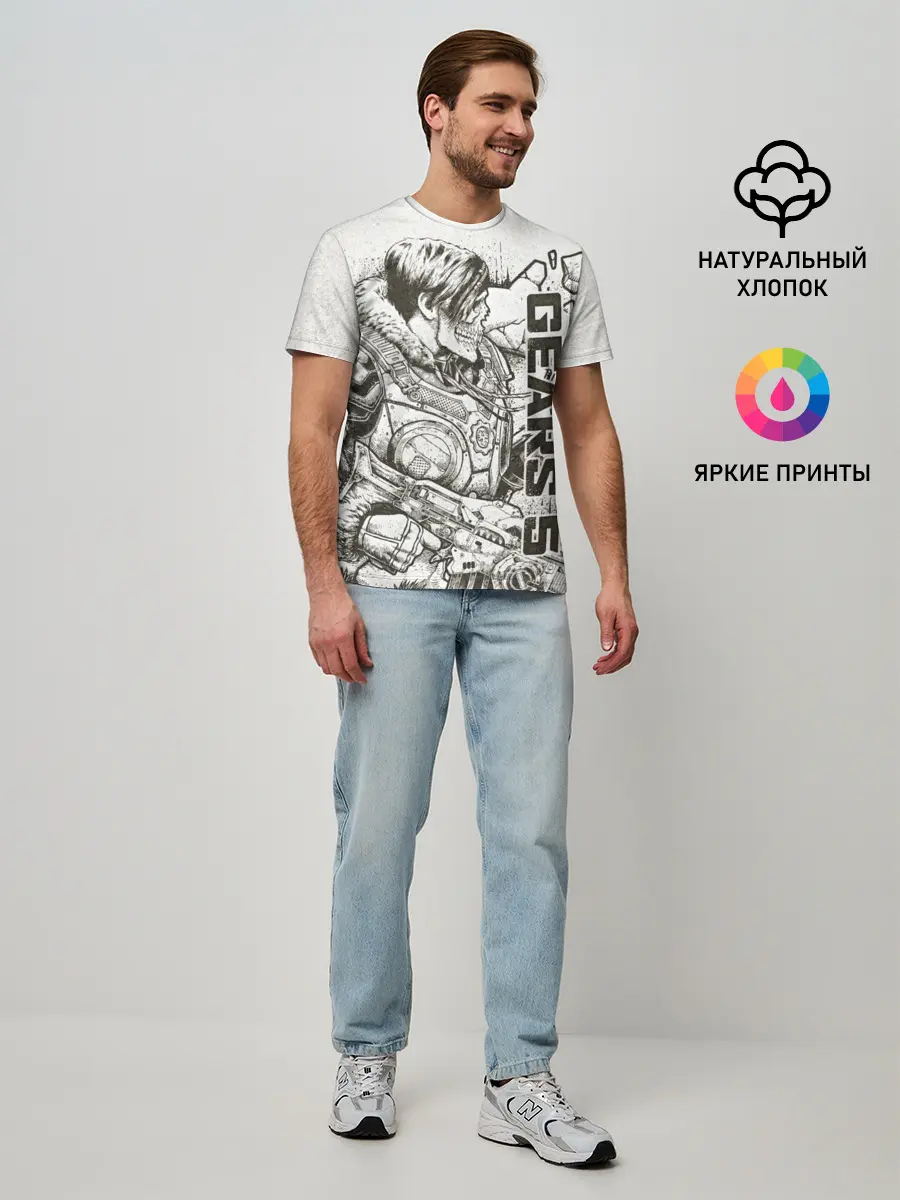 Мужская базовая футболка / Gears 5