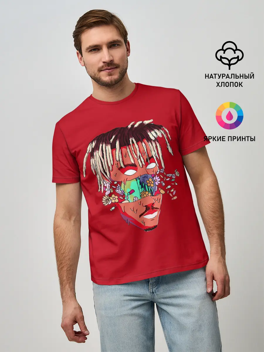 Мужская базовая футболка / Juice WRLD.