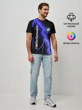 Мужская базовая футболка / BMW