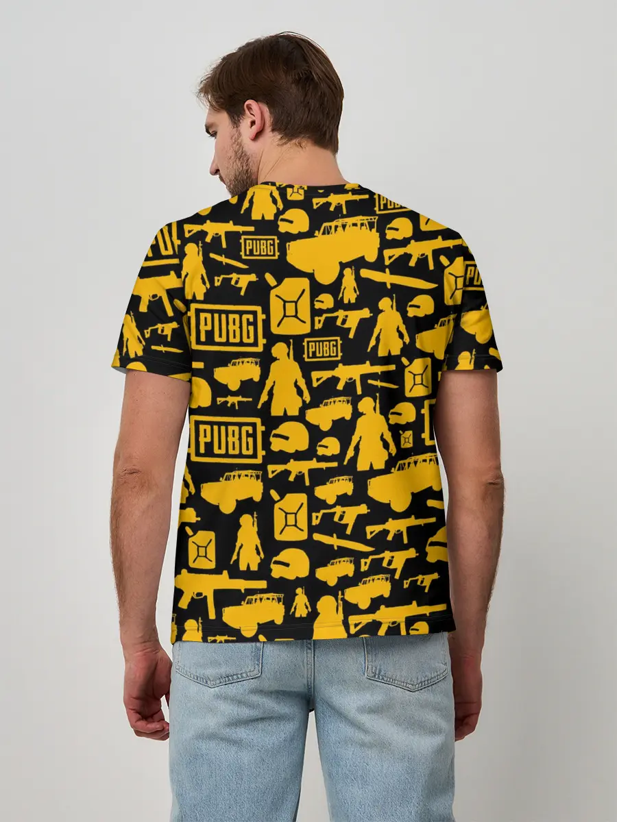 Мужская базовая футболка / PUBG