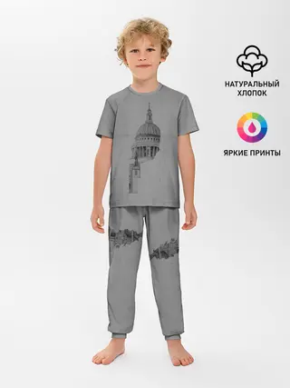 Детская пижама с брюками / собор
