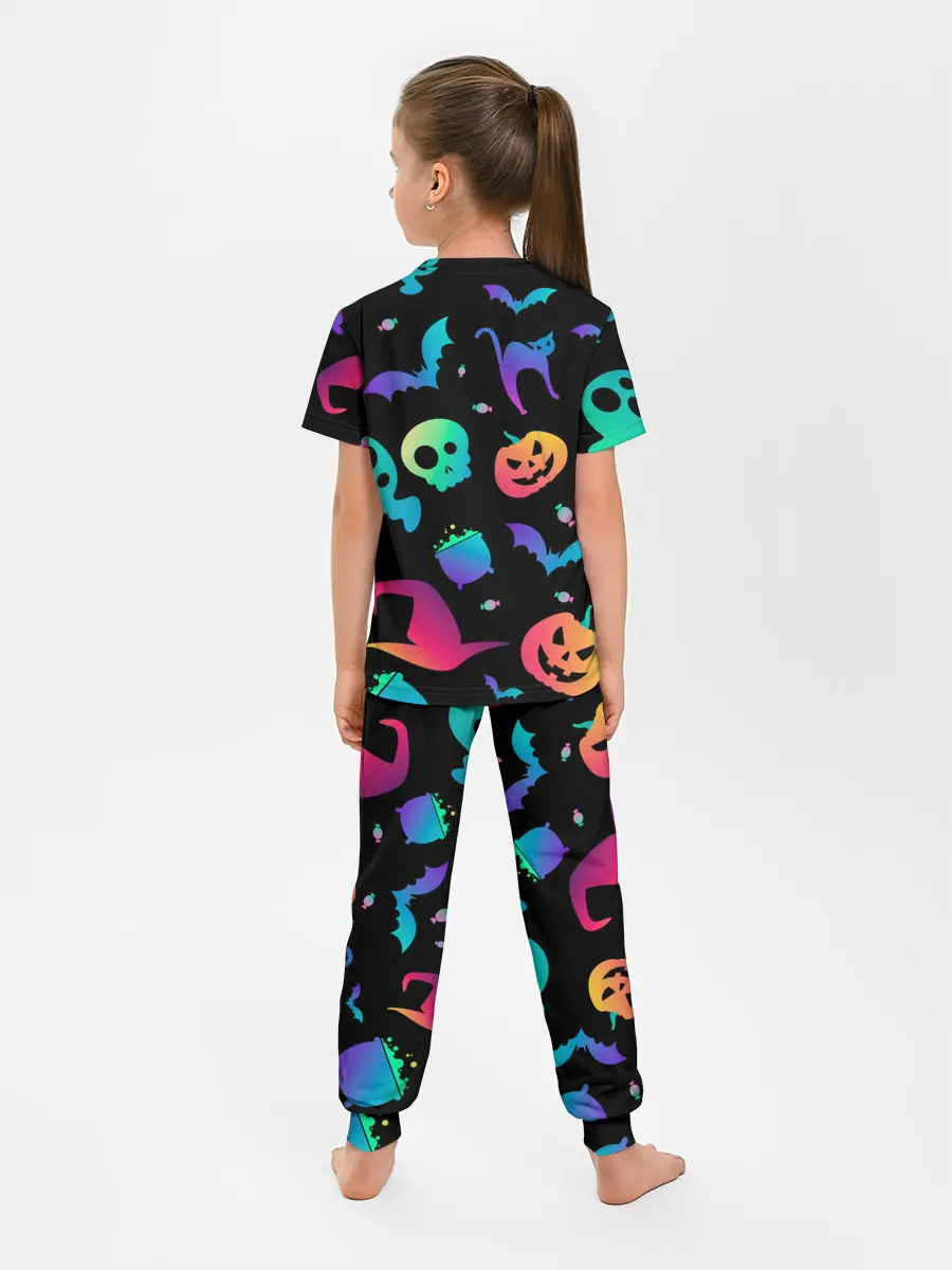 Детская пижама с брюками / RAINBOW HALLOWEEN | ХЭЛЛУИН