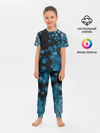 Детская пижама с брюками / Лёд