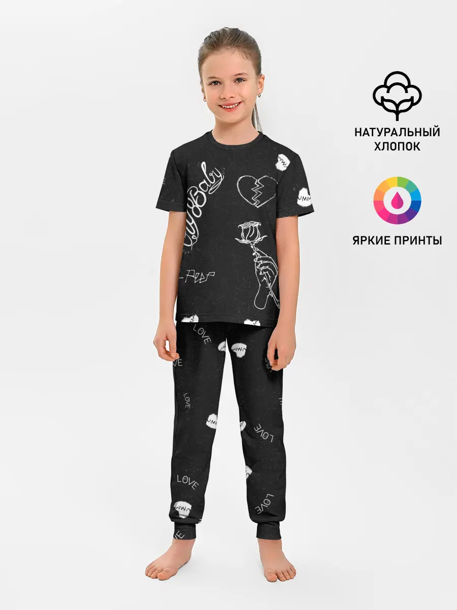 Детская пижама с брюками / LIl Peep