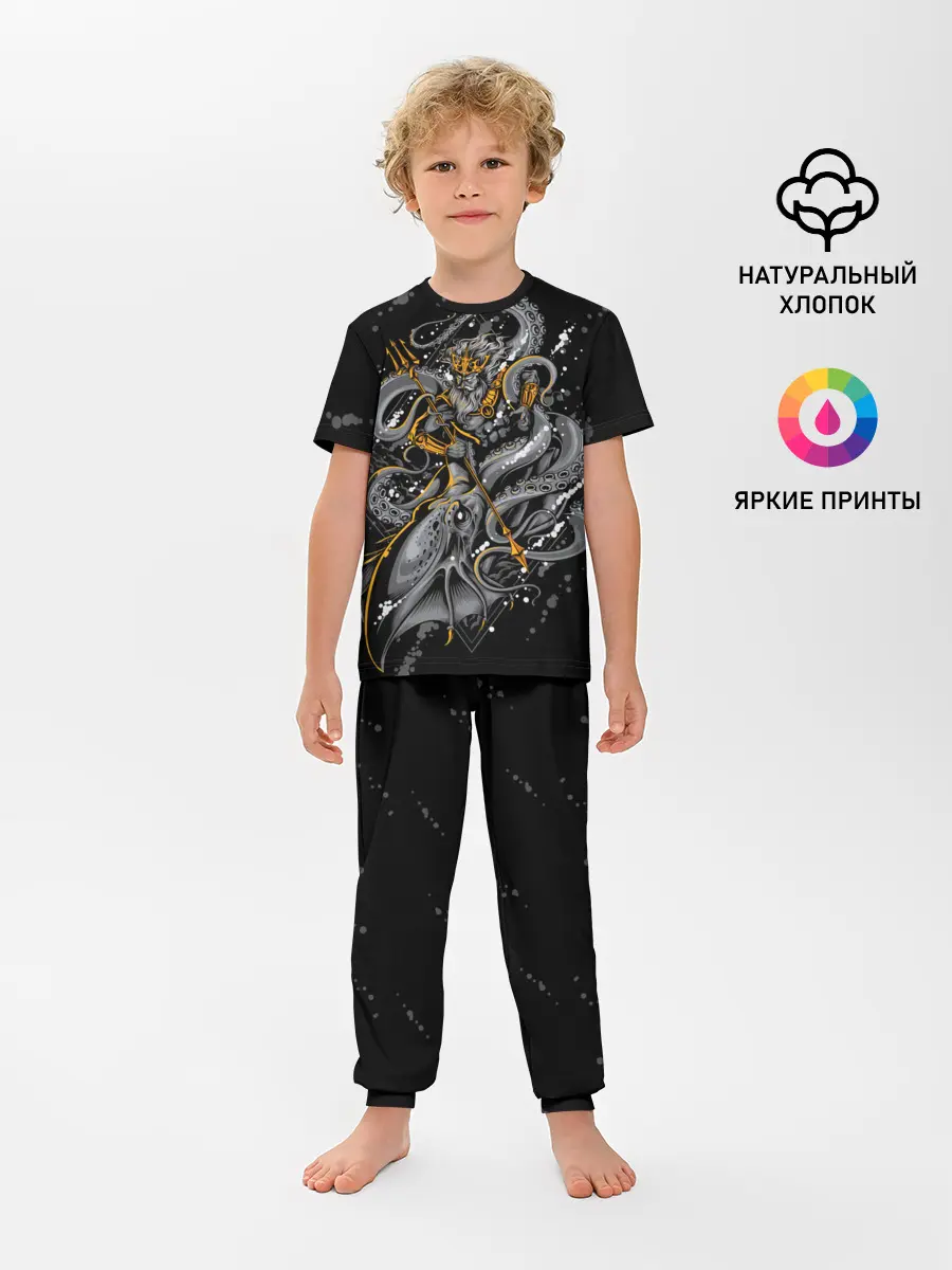 Детская пижама с брюками / Сражение Зевса