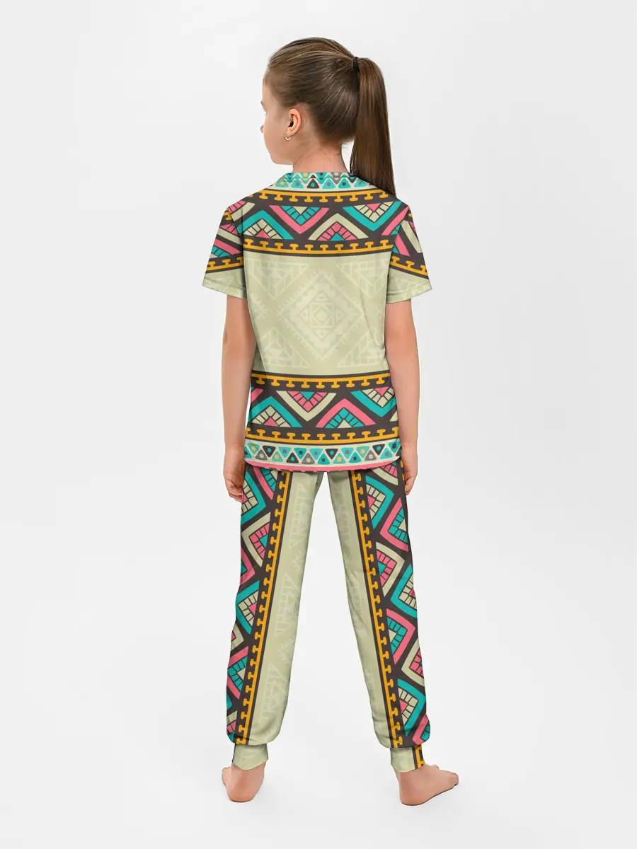 Детская пижама с брюками / АЛОХА ГАВАЙИ, ALOHA, SUMMER