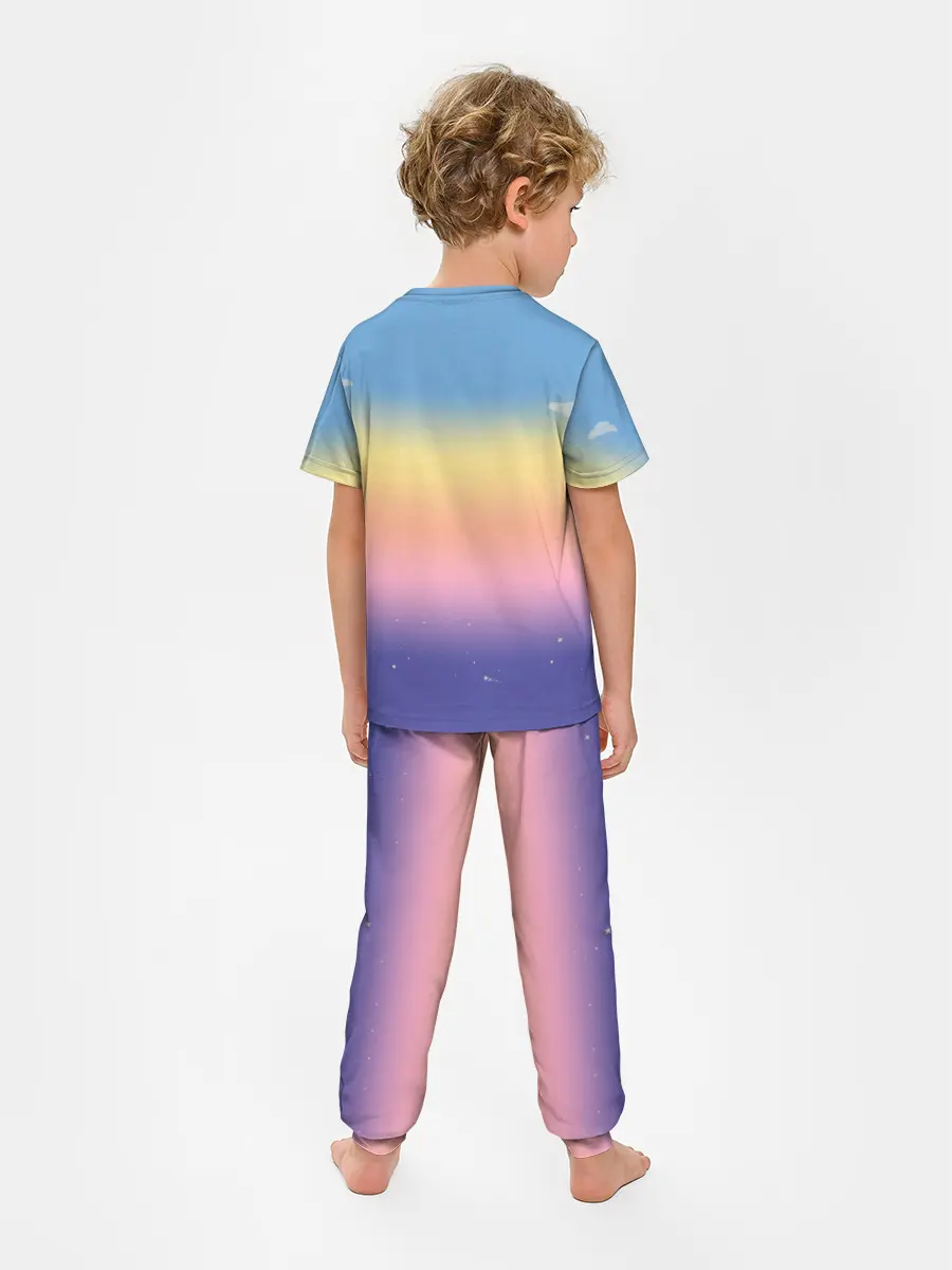 Детская пижама с брюками / Animal crossing world