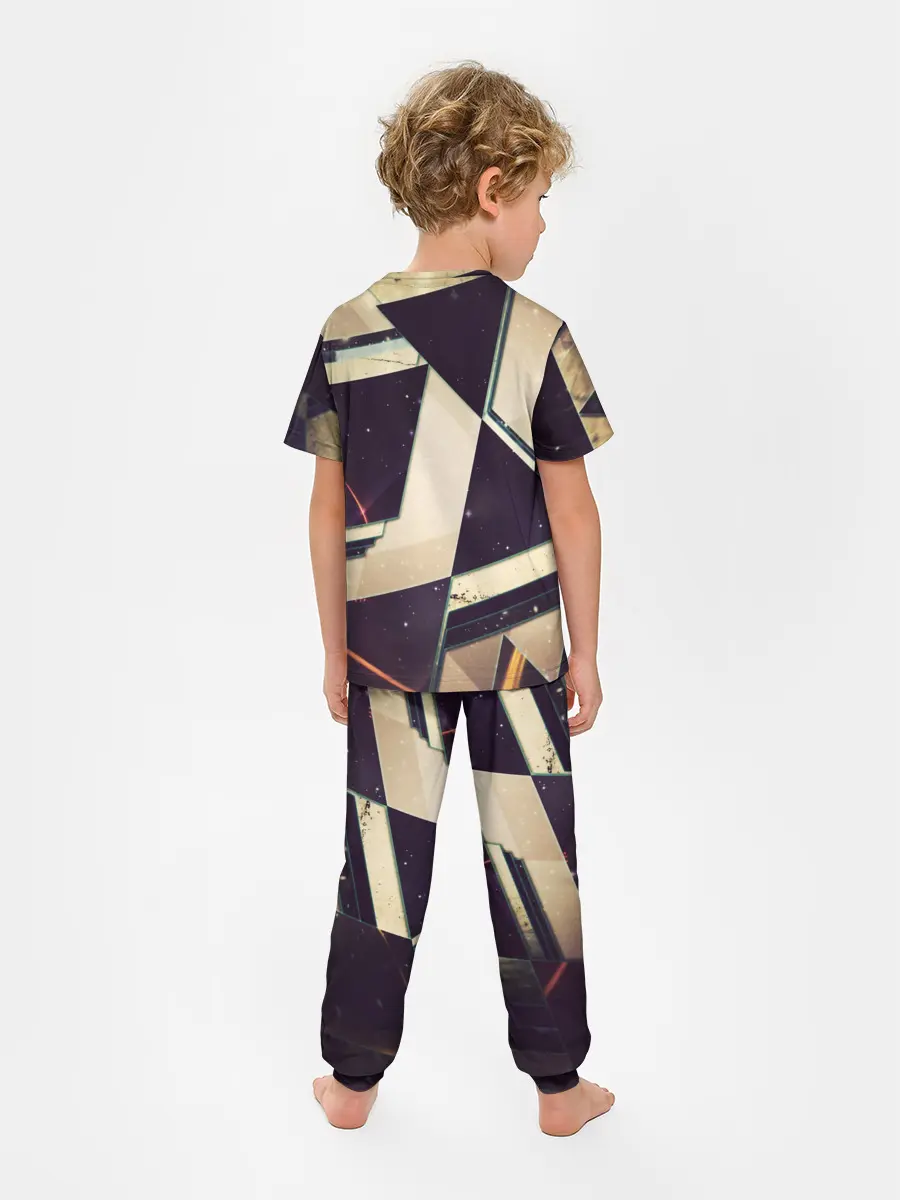 Детская пижама с брюками / АБСТРАКЦИЯ КОСМОС