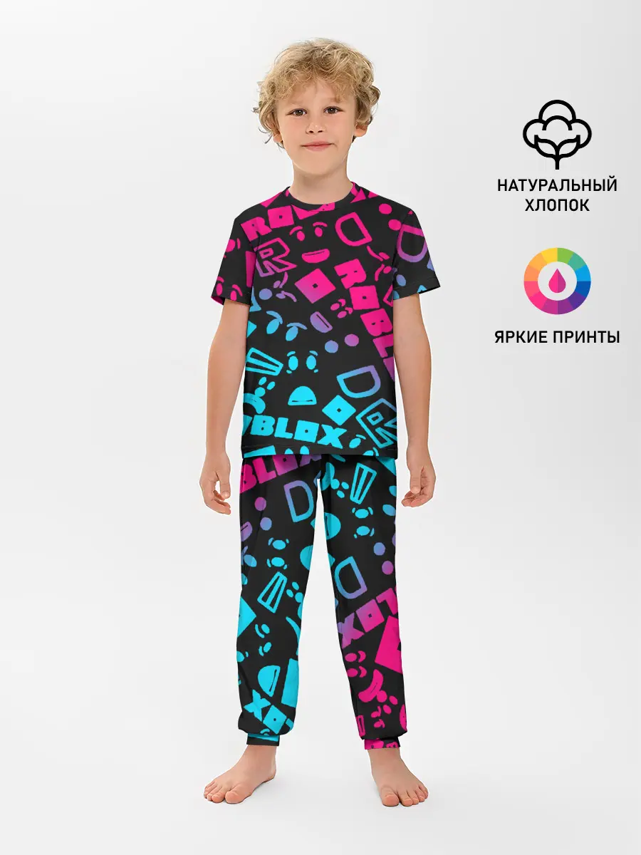 Детская пижама с брюками / Roblox