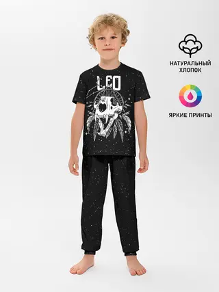 Детская пижама с брюками / Dark Leo