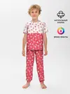 Детская пижама с брюками / Снежинки