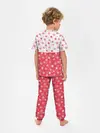 Детская пижама с брюками / Снежинки