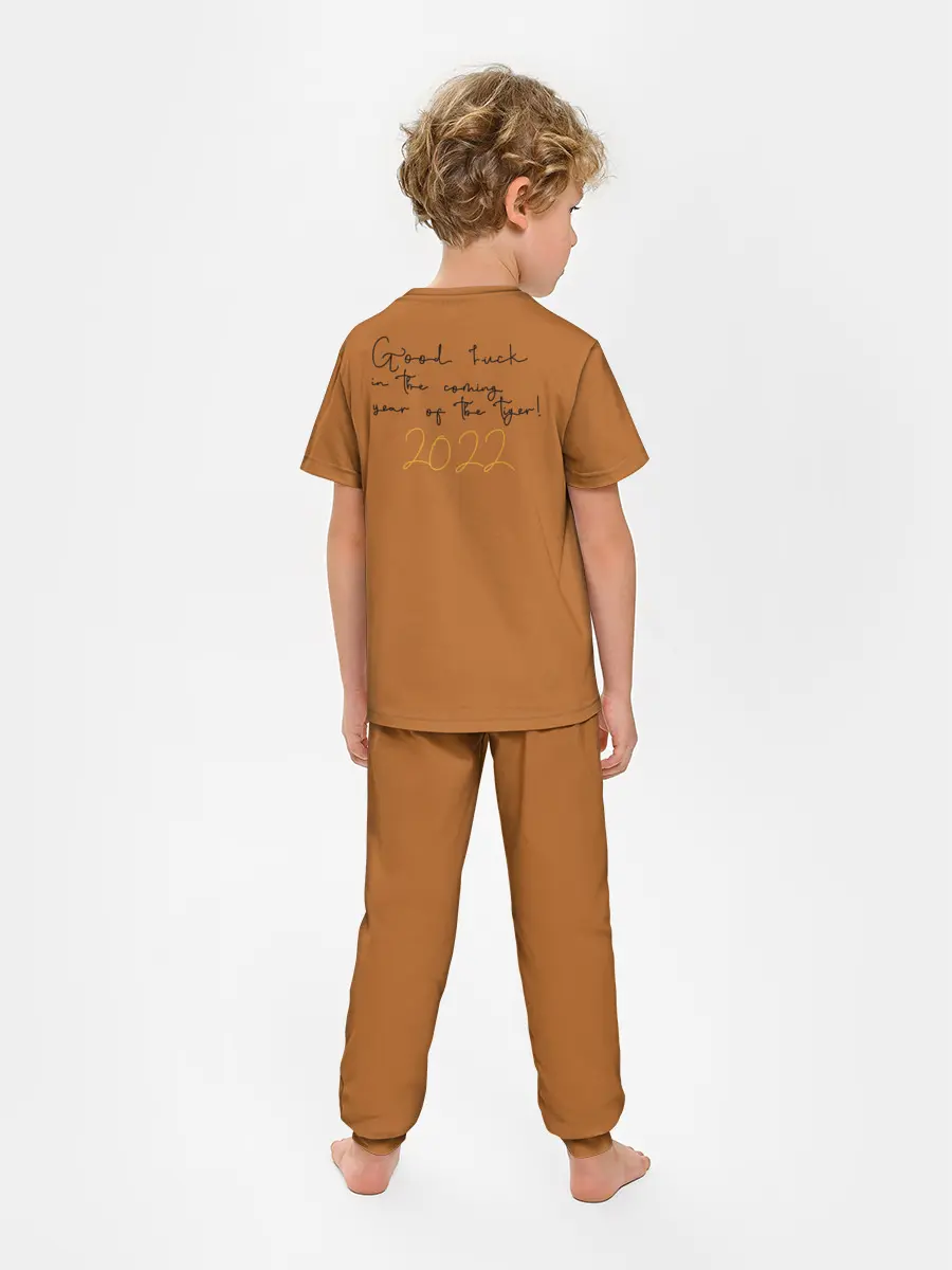 Детская пижама с брюками / Good luck in the coming year of the Tiger!