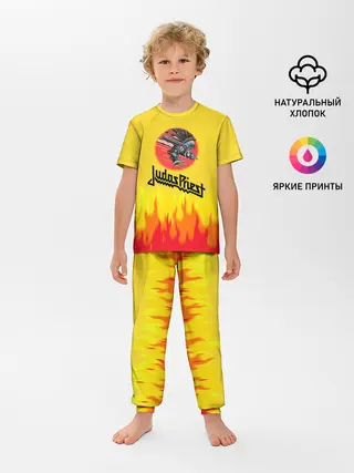 Детская пижама с брюками / Джудас Прист: Бог металла.