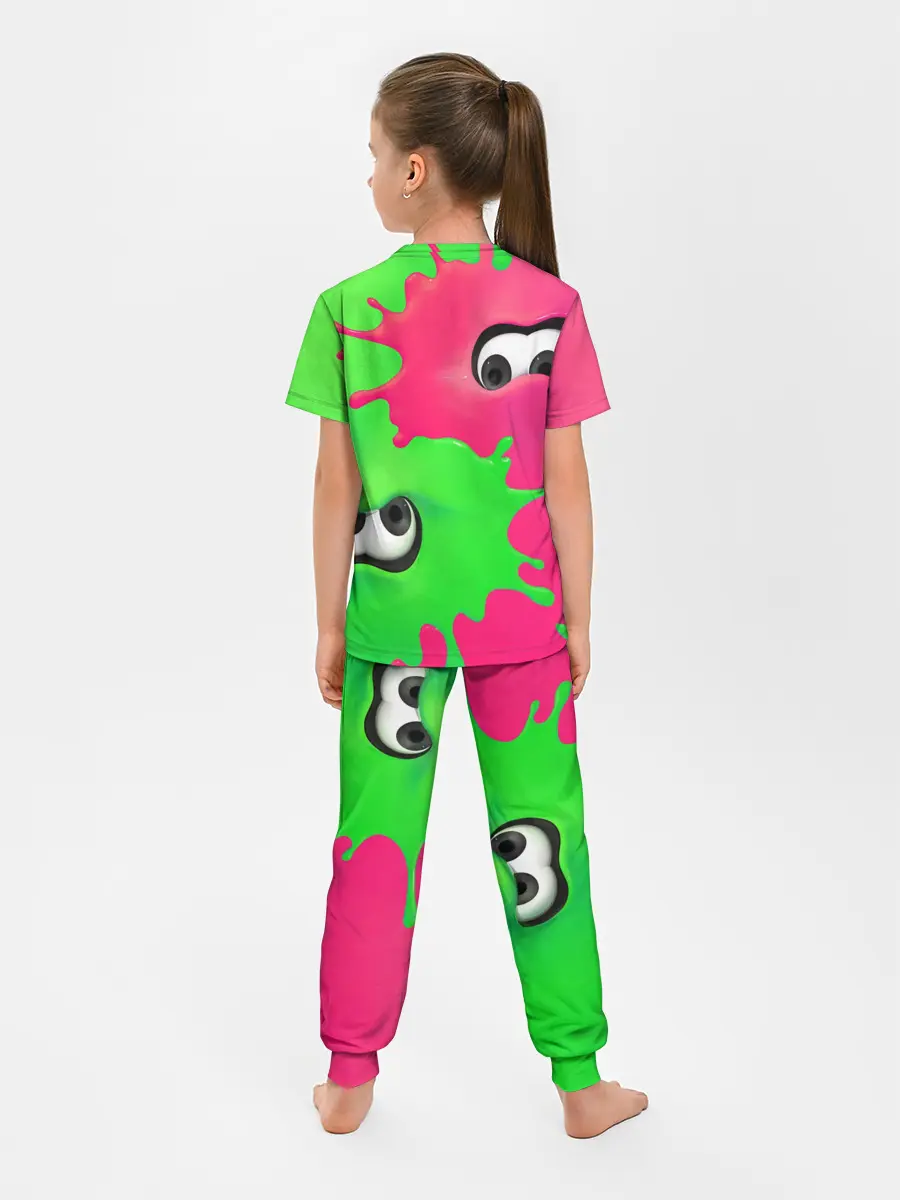 Детская пижама с брюками / Splatoon